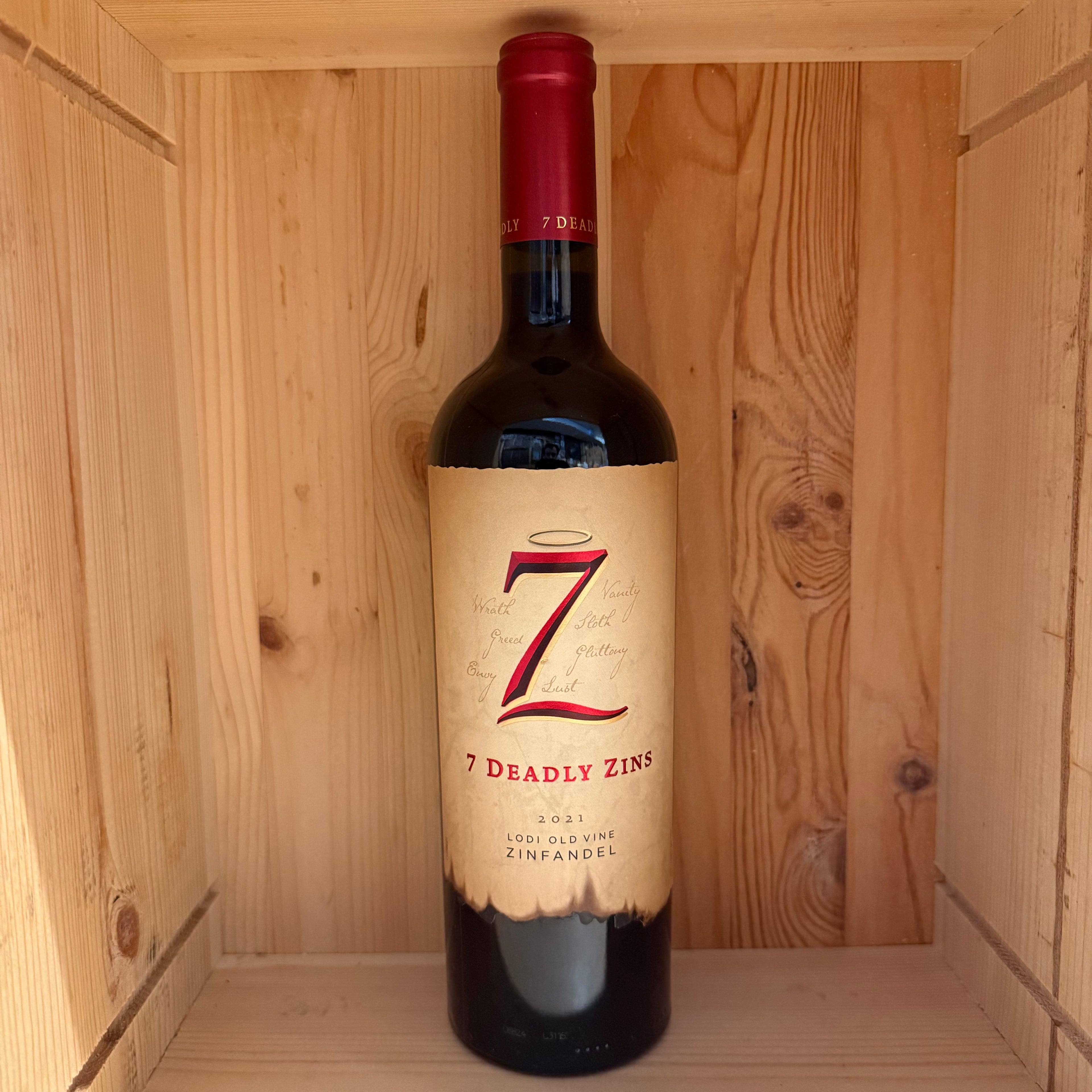 Seven Deadly Wines 'The Seven Deadly Zins' Zinfandel 2021