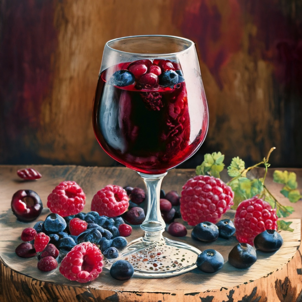 a berry wine photo